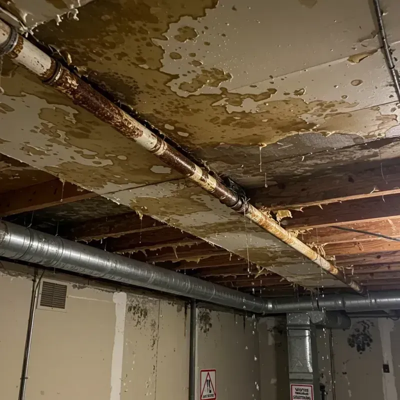 Ceiling Water Damage Repair in Saint John, KS