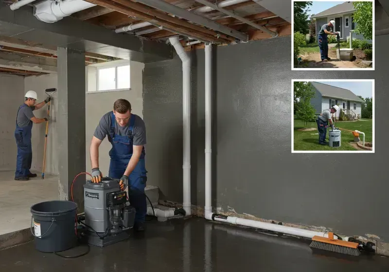 Basement Waterproofing and Flood Prevention process in Saint John, KS